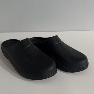 OOFOS OOcloog Men's Recovery Clogs Shoes Size 13 Black Hospital Nurse Doctor
